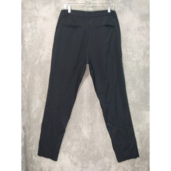 Nike Golf Pants Mens 33x35 Black Dri Fit Flat Front Straight Leg Performance - Picture 2 of 10